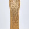 Abaco verzierter Maxirock mit Metallverzierungen und Riemchen in Gold Abaco verzierter Maxirock mit Metallverzierungen und Riemchen in Gold