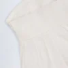 Alma Crop-Top aus Baumwollpopeline mit Bindeband vorne und ohne Träger in Weiß Alma Crop-Top aus Baumwollpopeline mit Bindeband vorne und ohne Träger in Weiß