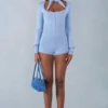Aviana Strick-Kopftuch in Soft Blue Aviana Strick-Kopftuch in Soft Blue