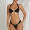 Avina String-Bikinihose in Schwarz