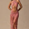 Caicos Cut-Out-Maxikleid mit Neckholder in Paisley-Print Caicos Cut-Out-Maxikleid mit Neckholder in Paisley-Print
