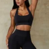 Define Luxe Bikershorts mit hoher Taille in Schwarz