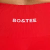 Define Luxe High-Waist Mini Shorts in Red