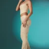 Fallon Petite Verzierte Spitzenhose mit niedriger Leibhöhe in Elfenbein Fallon Petite Verzierte Spitzenhose mit niedriger Leibhöhe in Elfenbein