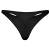 Intimates Nahtloser Strick-String in Schwarz