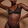 Intimates Soft Mesh Einlagiger Bügel-BH in Schwarz Intimates Soft Mesh Einlagiger Bügel-BH in Schwarz