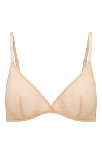 Intimates Soft Mesh Einlagiger Triangel-BH in Beige