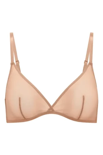 Intimates Soft Mesh Einlagiger Triangel-BH in Warm Peach