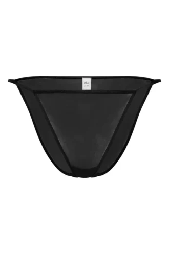 Intimates Soft Mesh String-Bikini in Schwarz