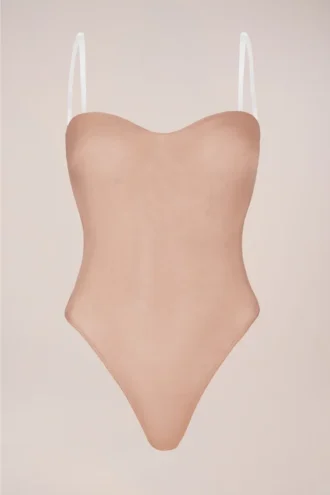 Intimates trägerloser Bodys in Warm Peach