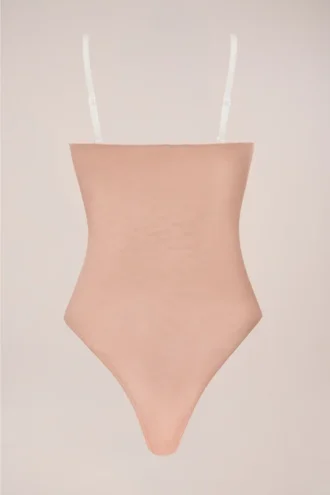 Intimates trägerloser Bodys in Warm Peach
