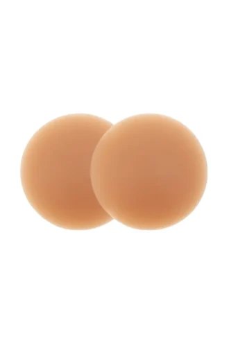 Intimates Wiederverwendbare Silikon-Nippel-Covers in Mandel