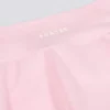 Mini-Skort aus gebürstetem Jersey mit gekreuztem Schnitt in Hellrosa-Mélange Mini-Skort aus gebürstetem Jersey mit gekreuztem Schnitt in Hellrosa-Mélange