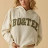 Oversized-Kapuzenpullover in Bone Oversized-Kapuzenpullover in Bone
