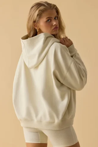 Oversized-Kapuzenpullover in Bone Oversized-Kapuzenpullover in Bone