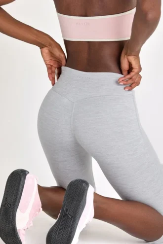 Soft Active Capri-Leggings in Grau meliert Soft Active Capri-Leggings in Grau meliert