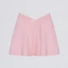 Soft Active Crossover Mini-Skort in Puderrosa