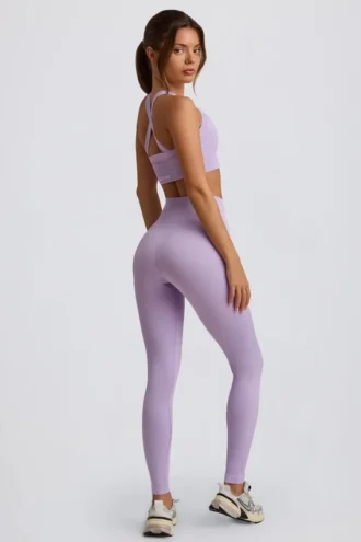 Super Sculpt nahtlose High-Waist-Leggings in Soft Lilac