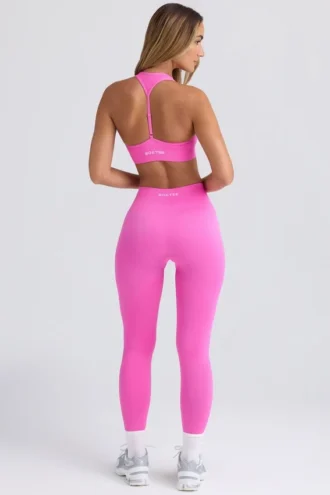 Super Sculpt nahtlose Leggings in Sugar Pink